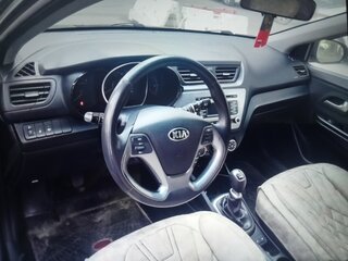 2017 Kia Rio III Рестайлинг, серый, 850000 рублей, вид 2