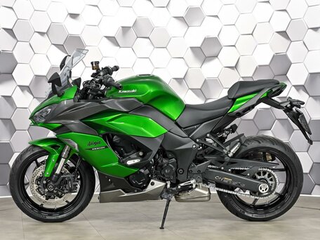 2020 Kawasaki Ninja 1000 SX, зелёный, 1049000 рублей, вид 4