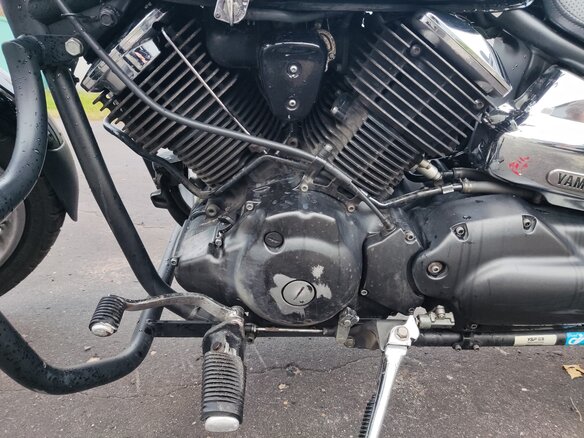 2005 Yamaha XVS1100, чёрный, 600000 рублей - вид 8