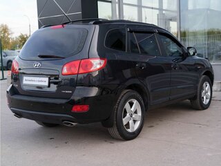 2008 Hyundai Santa Fe II, чёрный, 1090000 рублей, вид 5