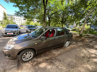 2017 Lada (ВАЗ) Granta I, коричневый, 570000 рублей, вид 3
