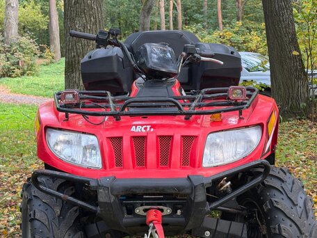 2011 Arctic Cat 700 Series, красный, 360000 рублей, вид 4