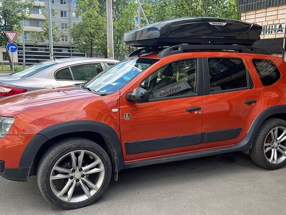 2018 Renault Duster I Рестайлинг, оранжевый, 1150000 рублей - вид 2