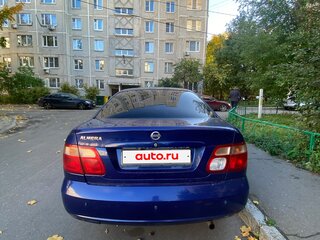 2004 Nissan Almera II (N16) Рестайлинг, синий, 280000 рублей, вид 2