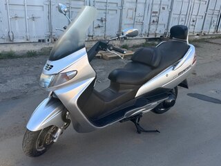 2001 Suzuki Burgman (SkyWave) 400, серебристый, 199000 рублей, вид 1