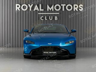 2019 Aston Martin V8 Vantage IV, синий, 14200000 рублей, вид 2