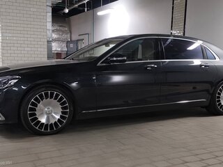 2017 Mercedes-Benz Maybach S-Класс 560 I (X222) Рестайлинг, чёрный, 6450000 рублей, вид 5