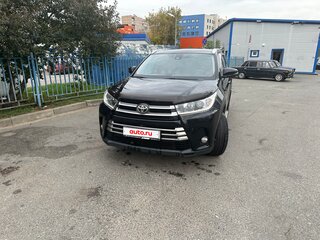 2017 Toyota Highlander III (XU50) Рестайлинг, чёрный, 2950000 рублей, вид 1