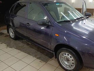 2007 Lada (ВАЗ) Kalina I, синий, 190000 рублей, вид 1