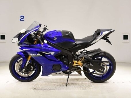 2017 Yamaha YZF-R6, синий, 1200000 рублей, вид 2