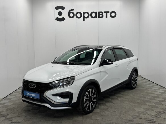 2024 Lada (ВАЗ) Vesta SW Cross I Рестайлинг (NG), белый, 1650000 рублей