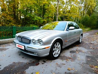 2005 Jaguar XJ III (X350/X358), серебристый, 1200000 рублей, вид 1