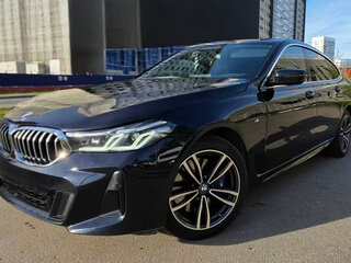 2022 BMW 6 серии Gran Turismo 620d IV (G32) Рестайлинг, чёрный, 5700000 рублей, вид 1