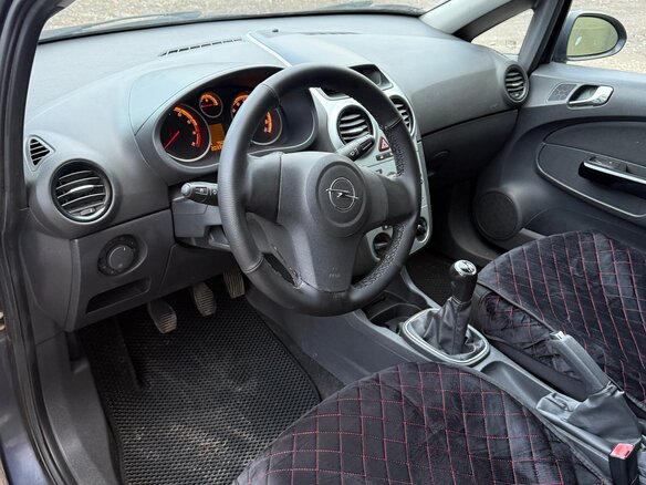 2008 Opel Corsa D, синий, 298000 рублей - вид 8