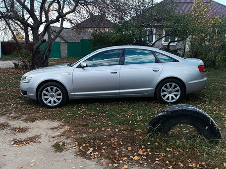 2008 Audi A6 III (C6), серебристый, 850000 рублей, вид 1