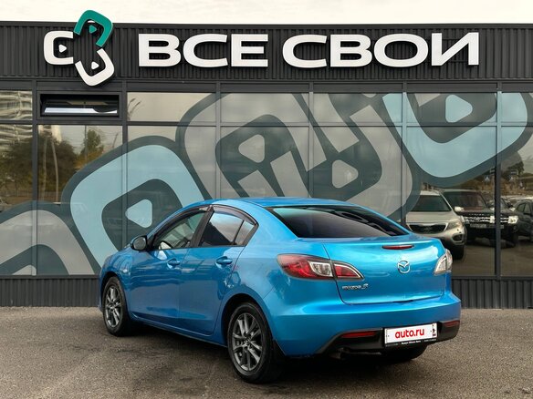 2009 Mazda 3 II (BL), голубой, 896000 рублей - вид 2
