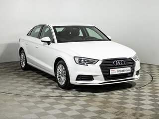 2018 Audi A3 III (8V) Рестайлинг, белый, 1999700 рублей, вид 3
