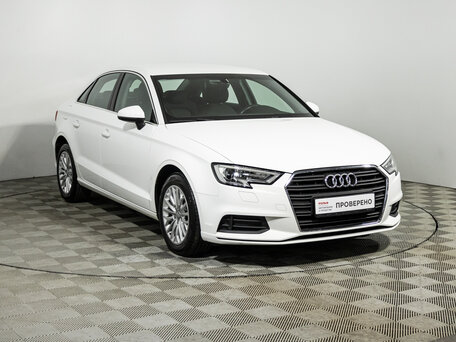 2018 Audi A3 III (8V) Рестайлинг, белый, 1999700 рублей, вид 3