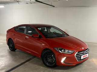 2016 Hyundai Elantra VI (AD), красный, 1350000 рублей, вид 4