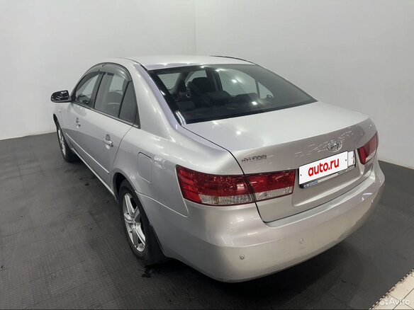 2007 Hyundai Sonata V (NF), серый, 500000 рублей - вид 6