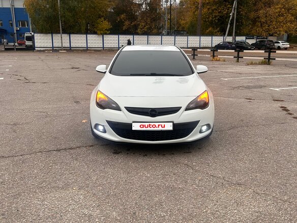 2013 Opel Astra GTC J Рестайлинг, белый - вид 8