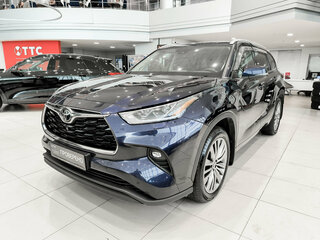 2021 Toyota Highlander IV (XU70), синий, 4850000 рублей, вид 1