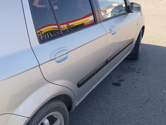 2004 Hyundai Getz I, серебристый, 355000 рублей - вид 3