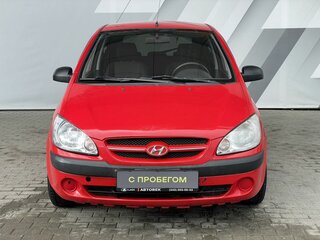 2007 Hyundai Getz I Рестайлинг, красный, 328000 рублей, вид 2