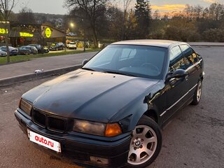 1992 BMW 3 серии 318i III (E36), чёрный, 290000 рублей, вид 3