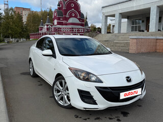 2009 Mazda 3 II (BL), белый, 749000 рублей, вид 2