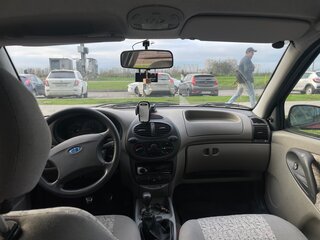 2006 Lada (ВАЗ) Kalina I, серебристый, 110000 рублей, вид 5