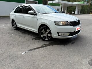 2014 Skoda Rapid I, белый, 750000 рублей, вид 3