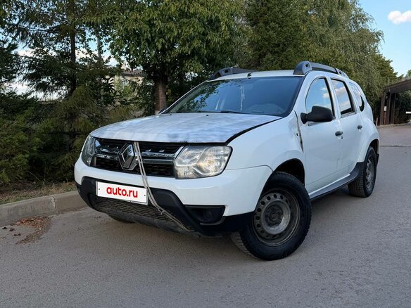 2017 Renault Duster I Рестайлинг, белый, 750000 рублей - вид 1