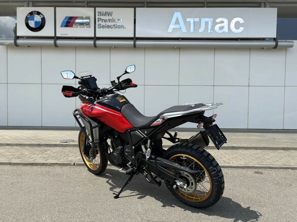 2026 QJMotor SRT 450 RX, красный - вид 7