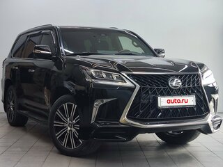 2017 Lexus LX 570 III Рестайлинг 2, чёрный, 8300000 рублей, вид 4