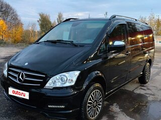 2011 Mercedes-Benz Viano Long L2 I (W639) Рестайлинг, чёрный, 3100000 рублей, вид 1