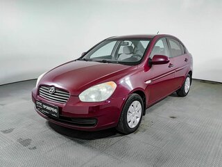 2006 Hyundai Verna II, красный, 475000 рублей, вид 1