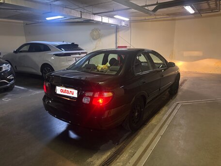 2005 Nissan Almera II (N16) Рестайлинг, чёрный, 700000 рублей, вид 3