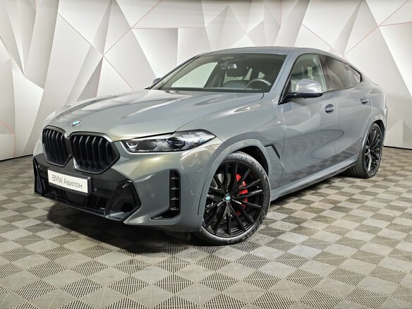 2025 BMW X6 30d III (G06) Рестайлинг, серый