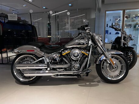 2025 Harley-Davidson Fat Boy, серебристый, 5300000 рублей, вид 1