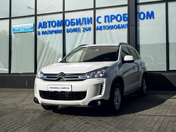 2012 Citroen C4 Aircross, белый, 770000 рублей