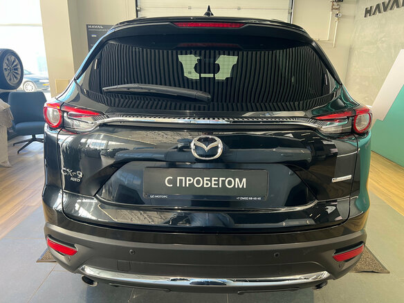 2022 Mazda CX-9 II Рестайлинг, чёрный, 3890000 рублей - вид 4