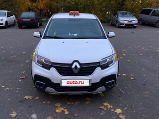 2019 Renault Logan Stepway II Рестайлинг, белый, 800000 рублей, вид 1