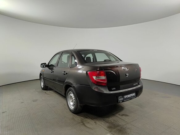 2013 Lada (ВАЗ) Granta I, коричневый, 255000 рублей - вид 6