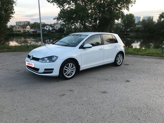 2013 Volkswagen Golf VII, белый, 908000 рублей, вид 1