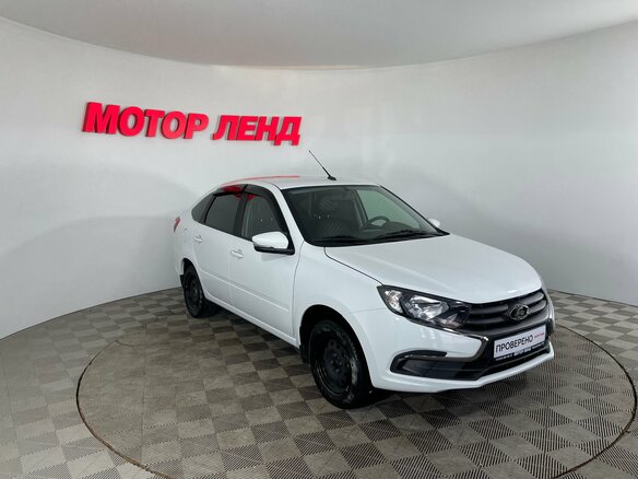 2023 Lada (ВАЗ) Granta I Рестайлинг, белый, 730000 рублей - вид 3