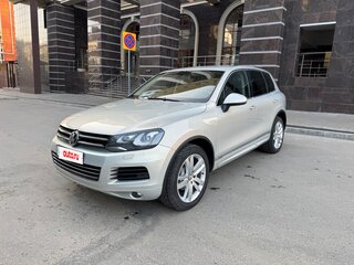 2012 Volkswagen Touareg II, зелёный, 2190000 рублей, вид 1