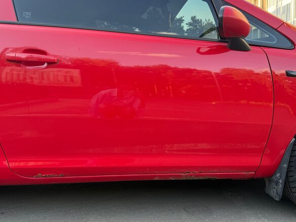 2008 Opel Corsa D, красный - вид 12