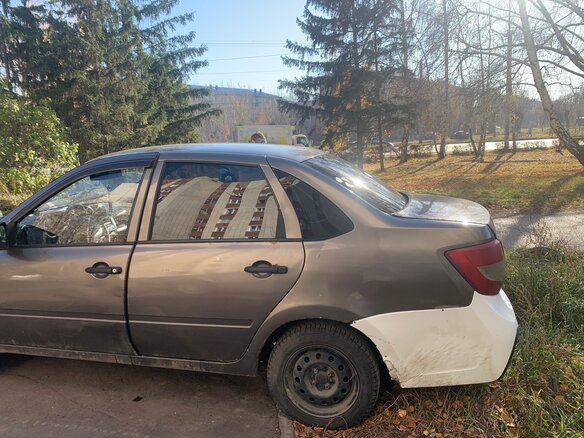 2016 Lada (ВАЗ) Granta I, коричневый, 135000 рублей - вид 2