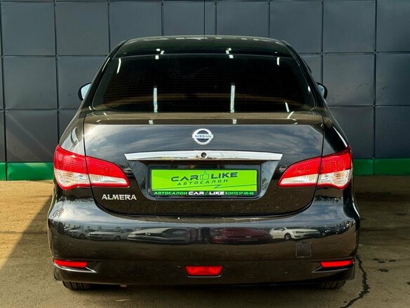 2015 Nissan Almera III (G15), чёрный, 579000 рублей - вид 5